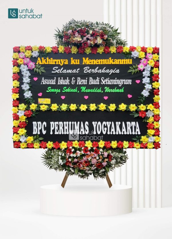 Papan Bunga Artificial Yogya 1