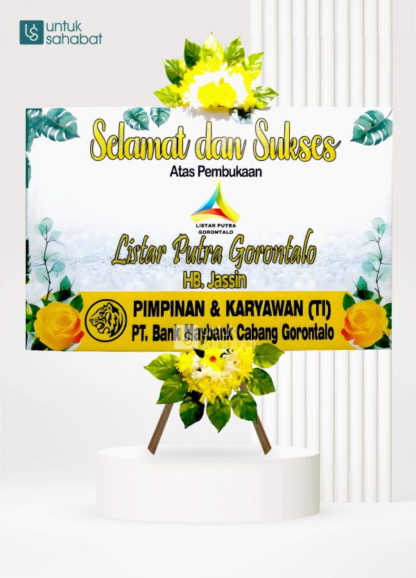 Papan Bunga Gorontalo 13