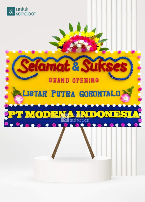 Papan Bunga Gorontalo 16