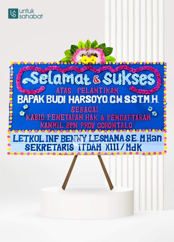 Papan Bunga Gorontalo 17