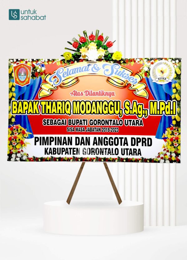 Papan Bunga Gorontalo 25