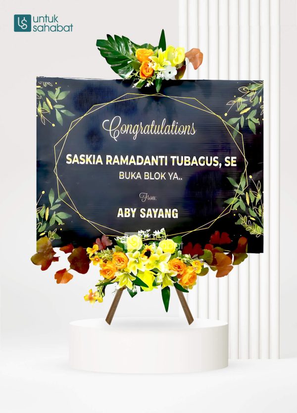 Papan Bunga Gorontalo 28
