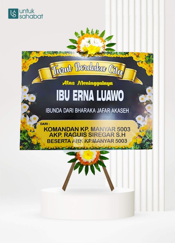 Papan Bunga Gorontalo 6
