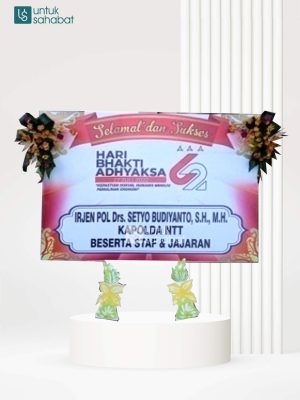 Papan Bunga Kupang 16