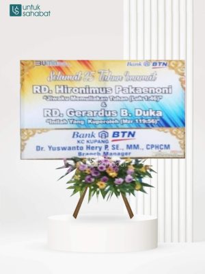 Papan Bunga Kupang 20