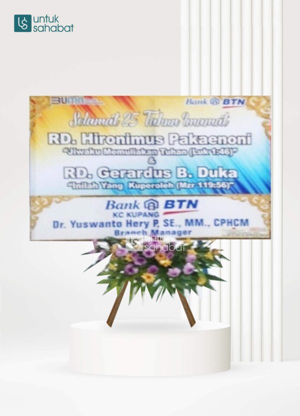 Papan Bunga Kupang 20