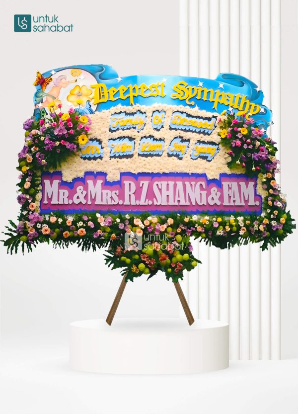 Papan Bunga Kupang 9