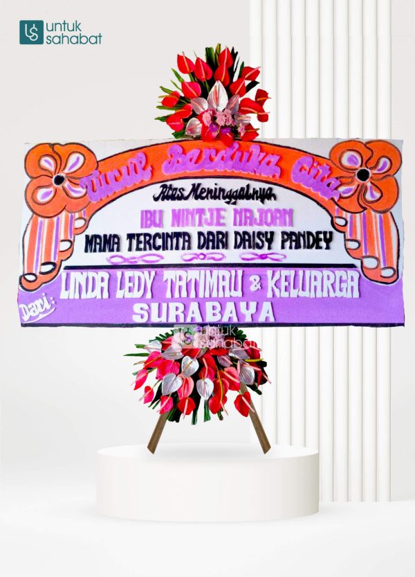 Papan Bunga Manado 10