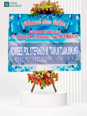 Papan Bunga Manado 12