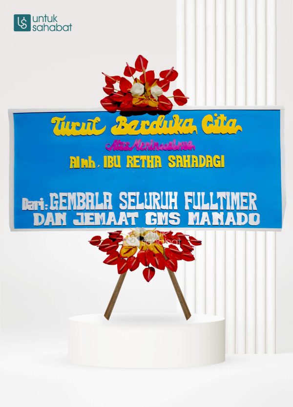 Papan Bunga Manado 15