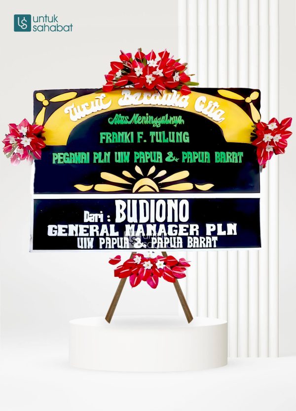 Papan Bunga Manado 18