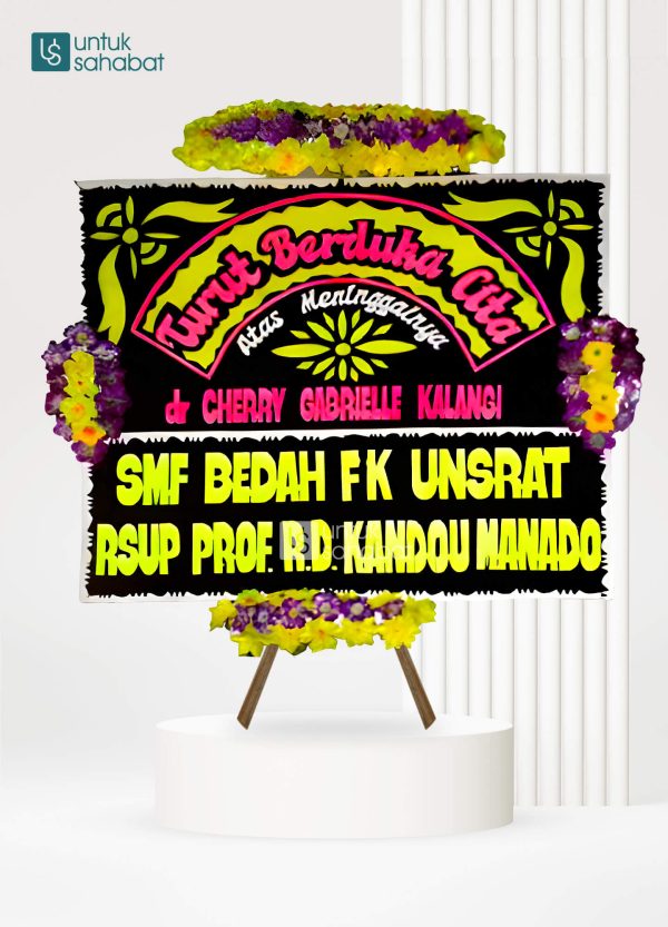 Papan Bunga Manado 19