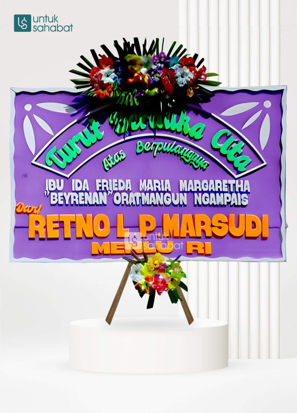 Papan Bunga Manado 20
