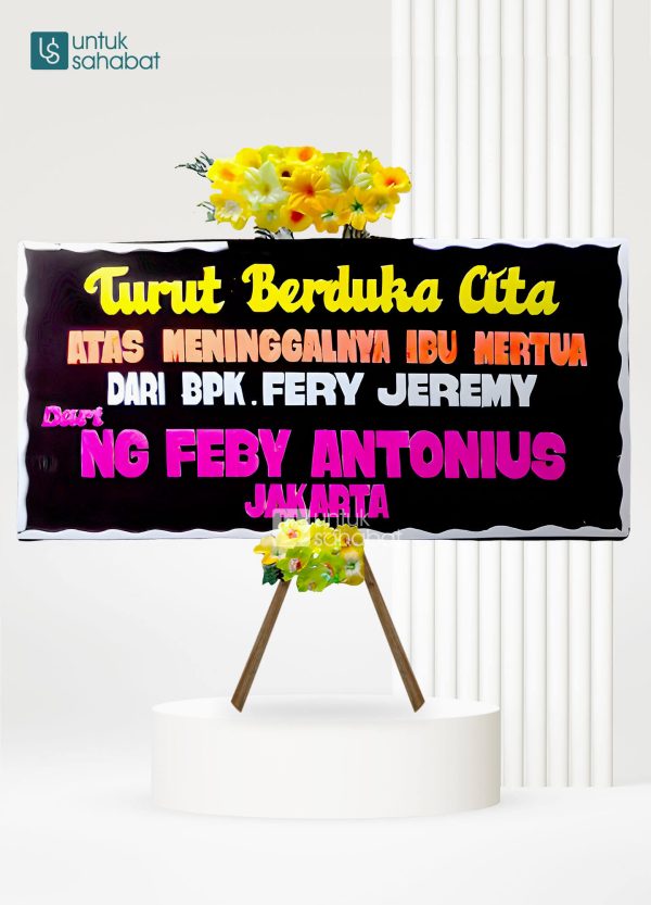 Papan Bunga Manado 23
