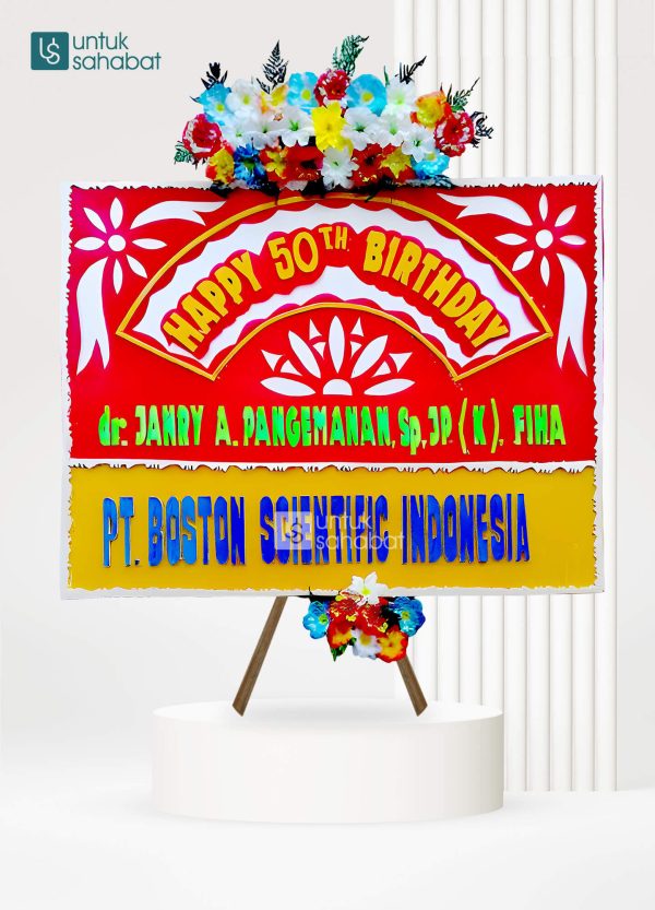 Papan Bunga Manado 28
