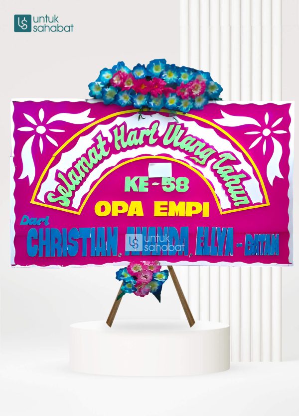 Papan Bunga Manado 29