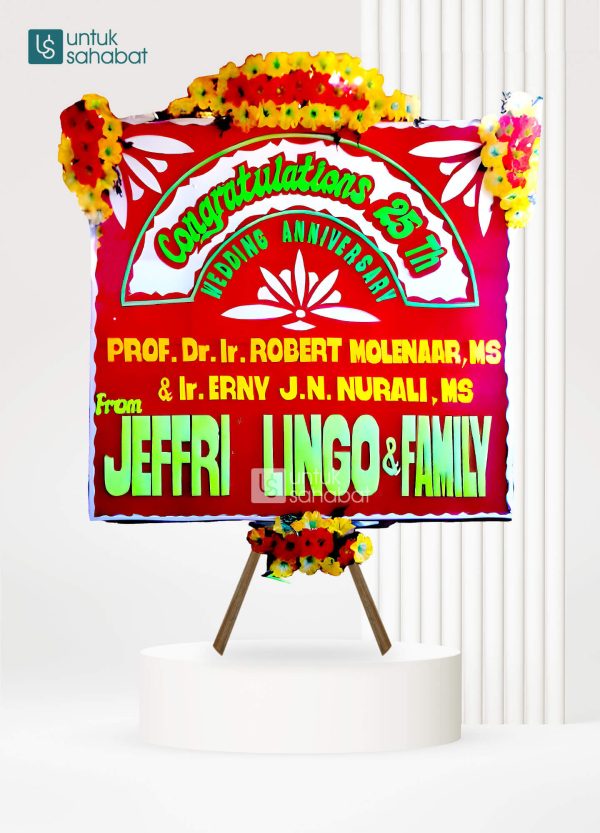 Papan Bunga Manado 33