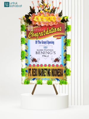 Papan Bunga Palu 11