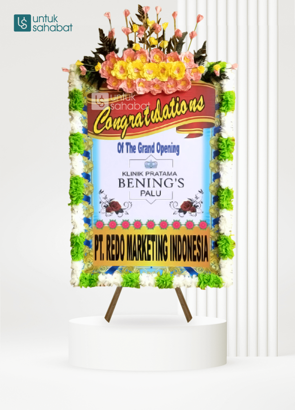 Papan Bunga Palu 11