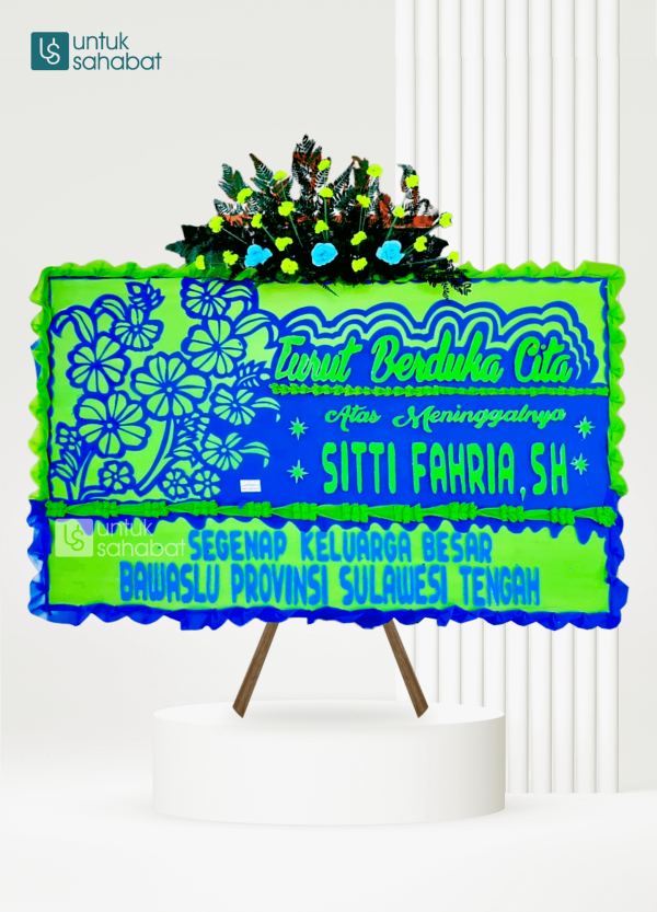Papan Bunga Palu 16