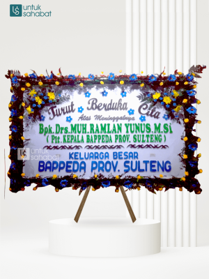 Papan Bunga Palu 17