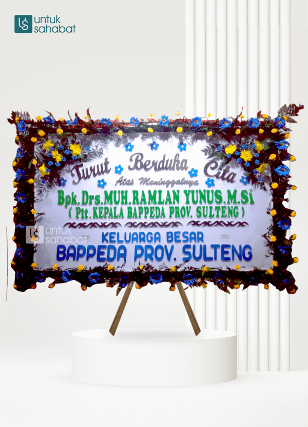 Papan Bunga Palu 17