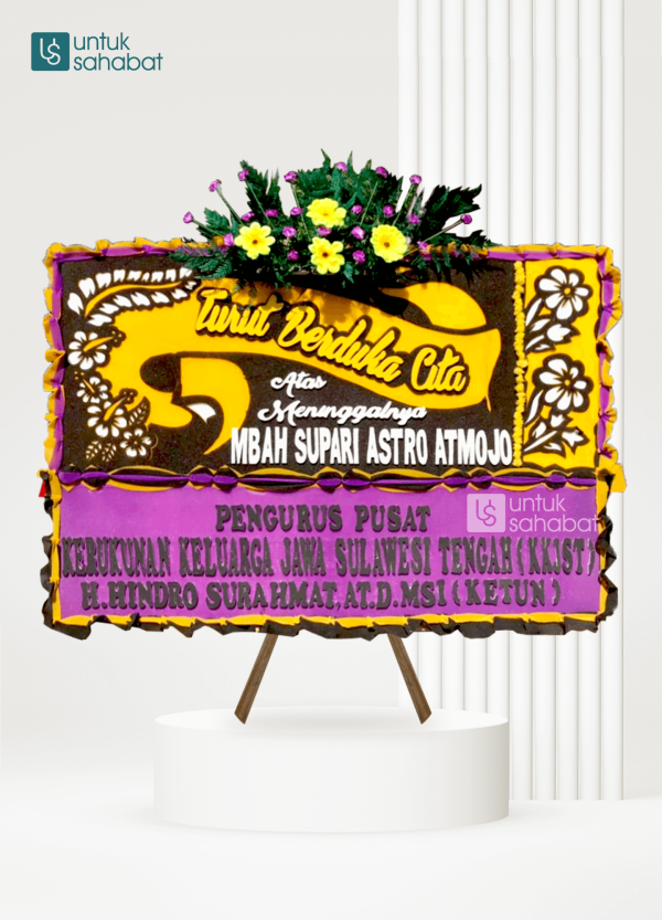 Papan Bunga Palu 19