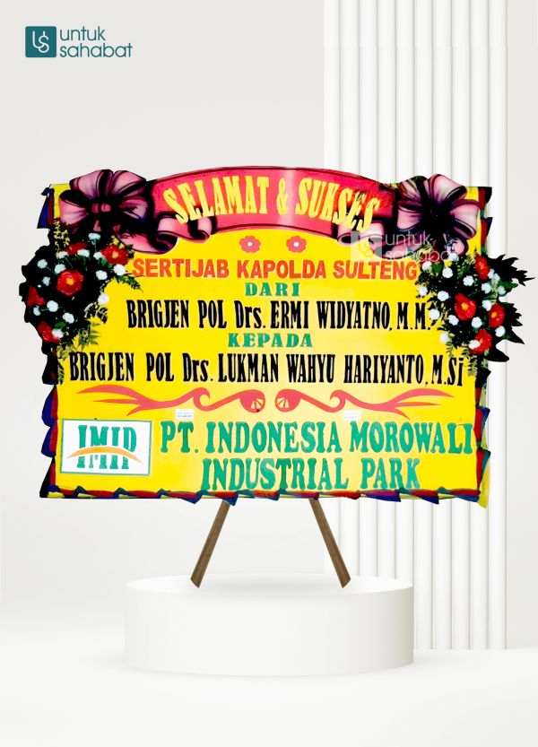 Papan Bunga Palu 3