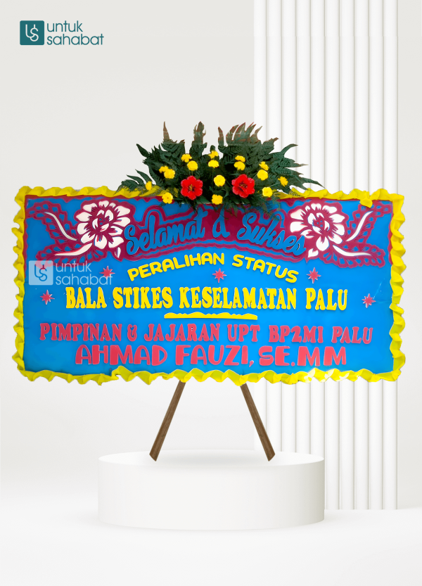 Papan Bunga Palu 5