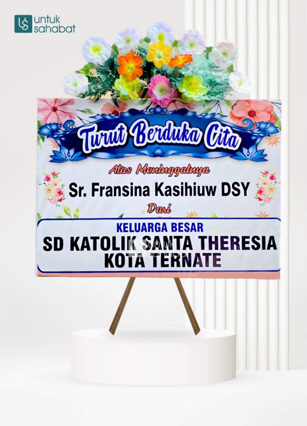 Papan Bunga Printing Ternate 4