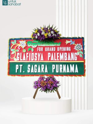 Papan Bunga Selamat Palembang 1