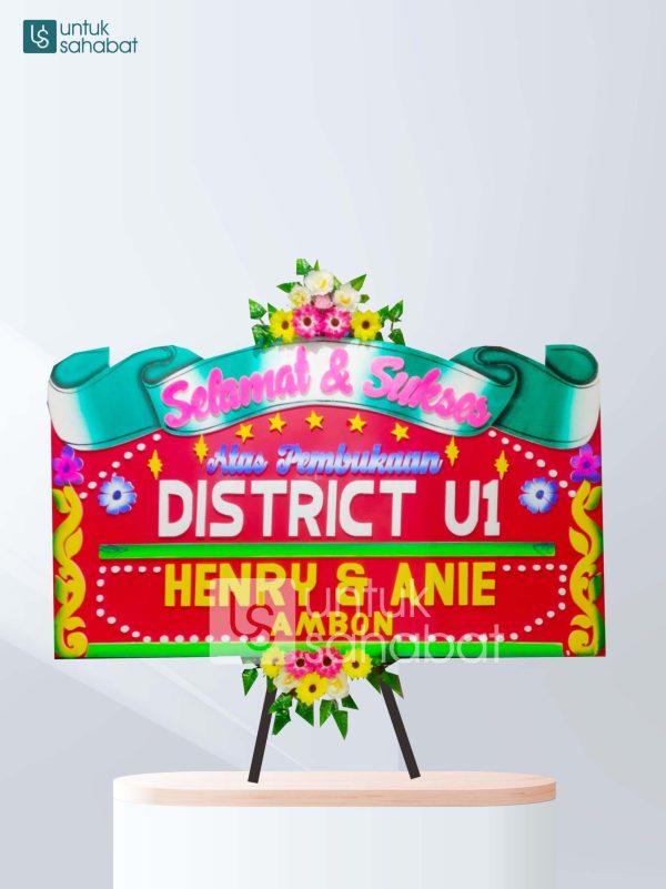 Papan Congratulation Banjarmasin 1