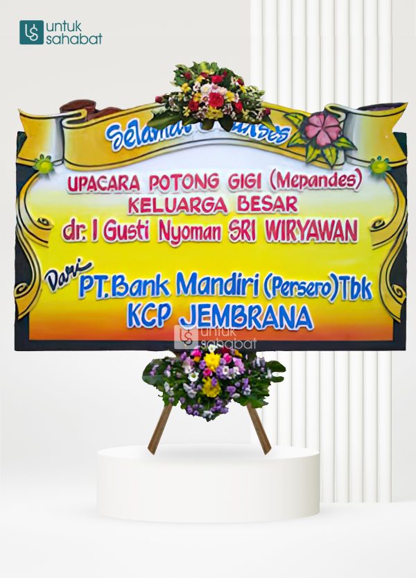 Papan Congratulation Jembrana 3