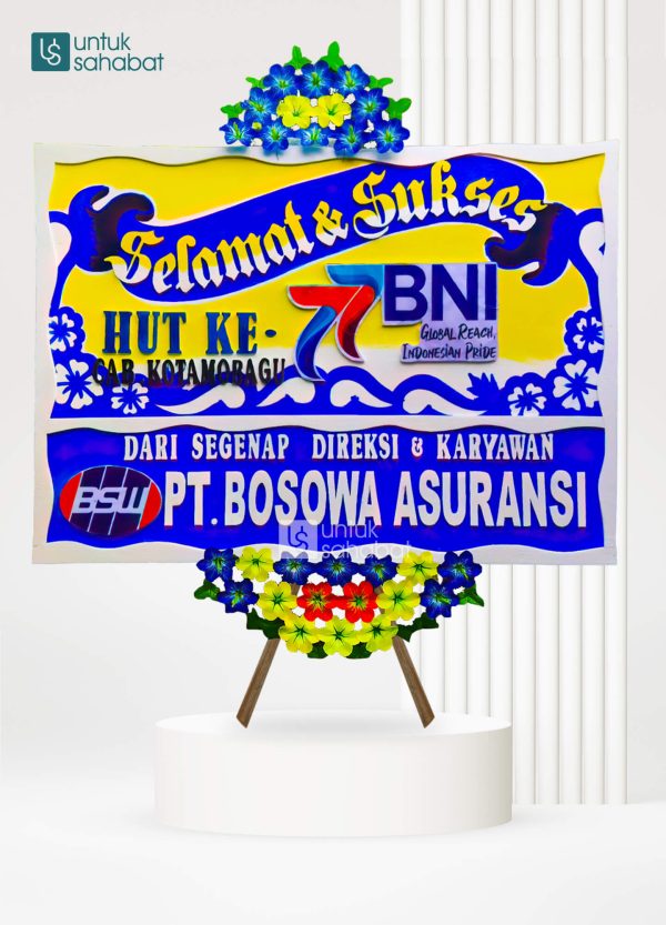 Papan Congratulation Mobagu 12