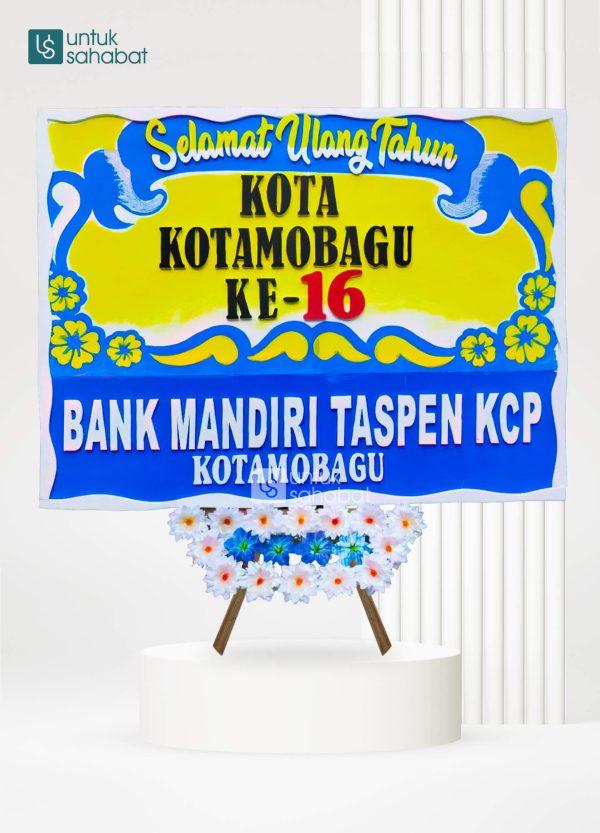 Papan Congratulation Mobagu 15