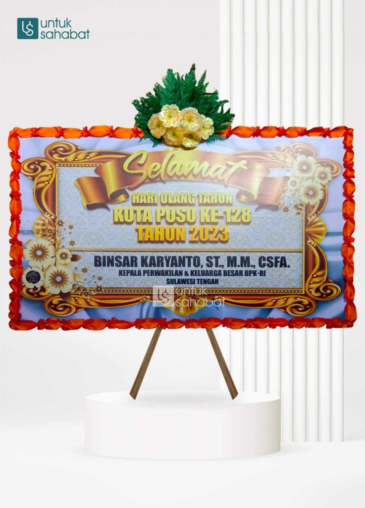 Papan Congratulation Parigi 2