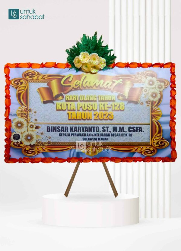 Papan Congratulation Poso 2