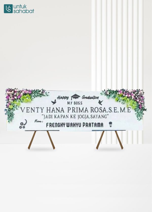 Papan Congratulation Rustic Lhoksumawe 2