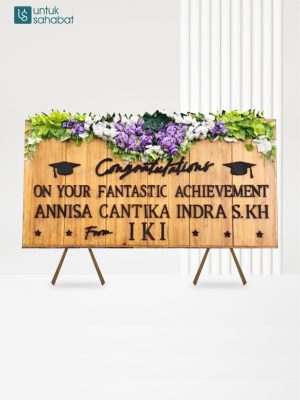 Papan Congratulation Rustic Pidie 4