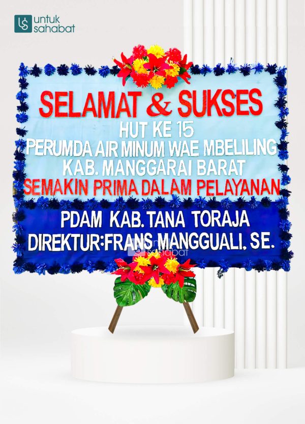 Papan Congratulation Ruteng 1