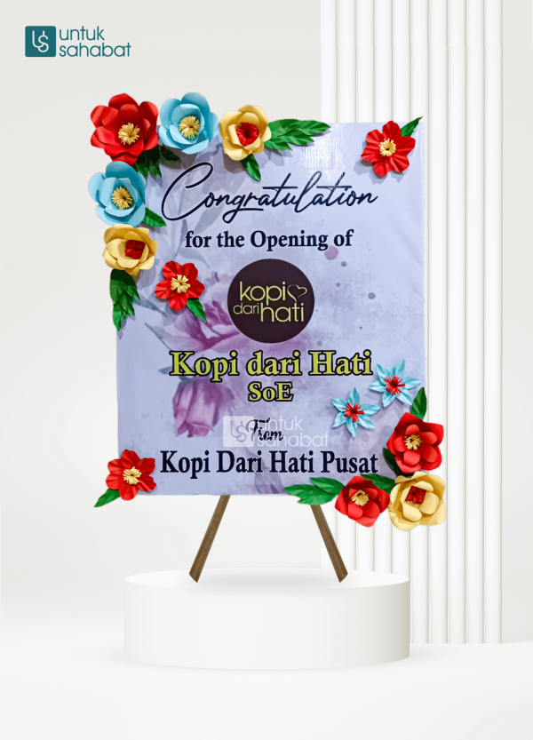 Papan Congratulation Soe 1
