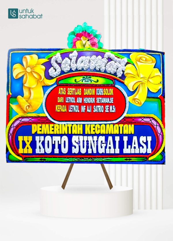 Papan Congratulation Solok 1