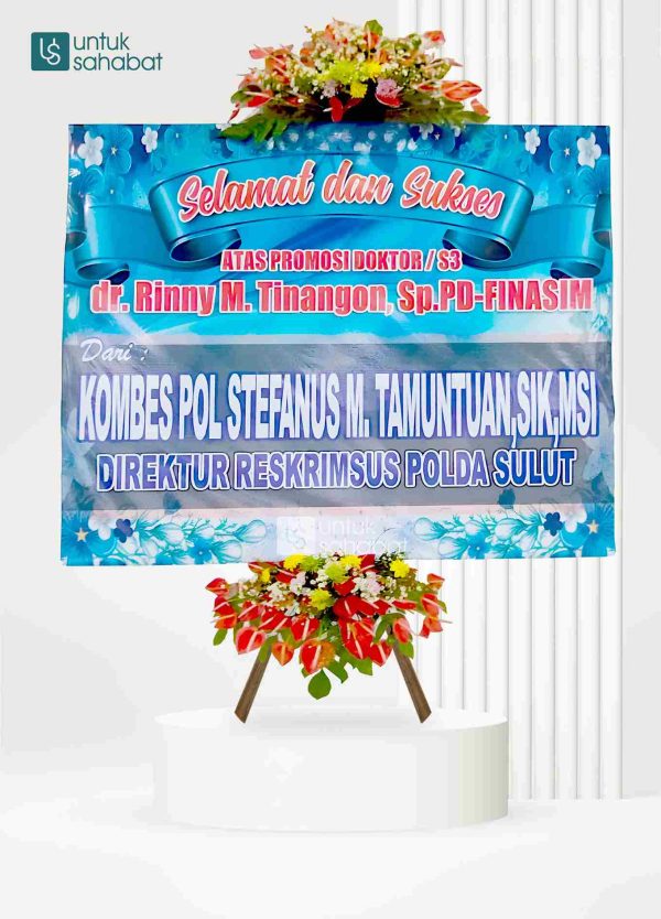 Papan Congratulation Tomohon 4