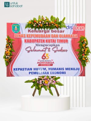 Papan Conngratulation Kutai 4
