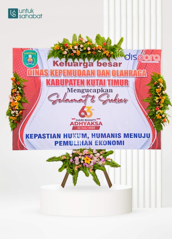 Papan Conngratulation Kutai 4