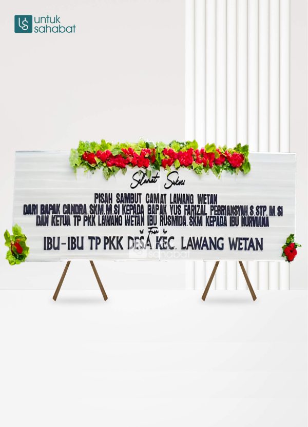 Papan Kayu Congratulation Banyuasin 4