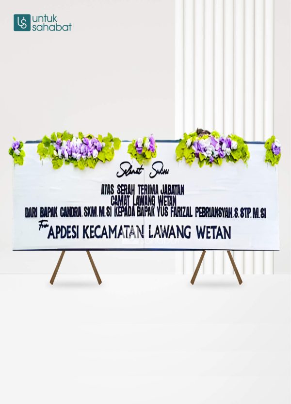 Papan Kayu Congratulation Banyuasin 5