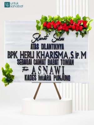 Papan Kayu Congratulation Musi 1