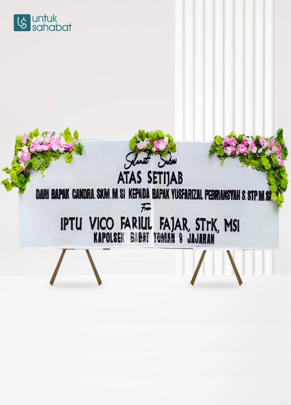 Papan Kayu Congratulation Musi 6