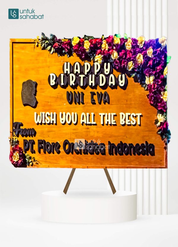 Papan Kayu Congratulation Padang Panjang 2